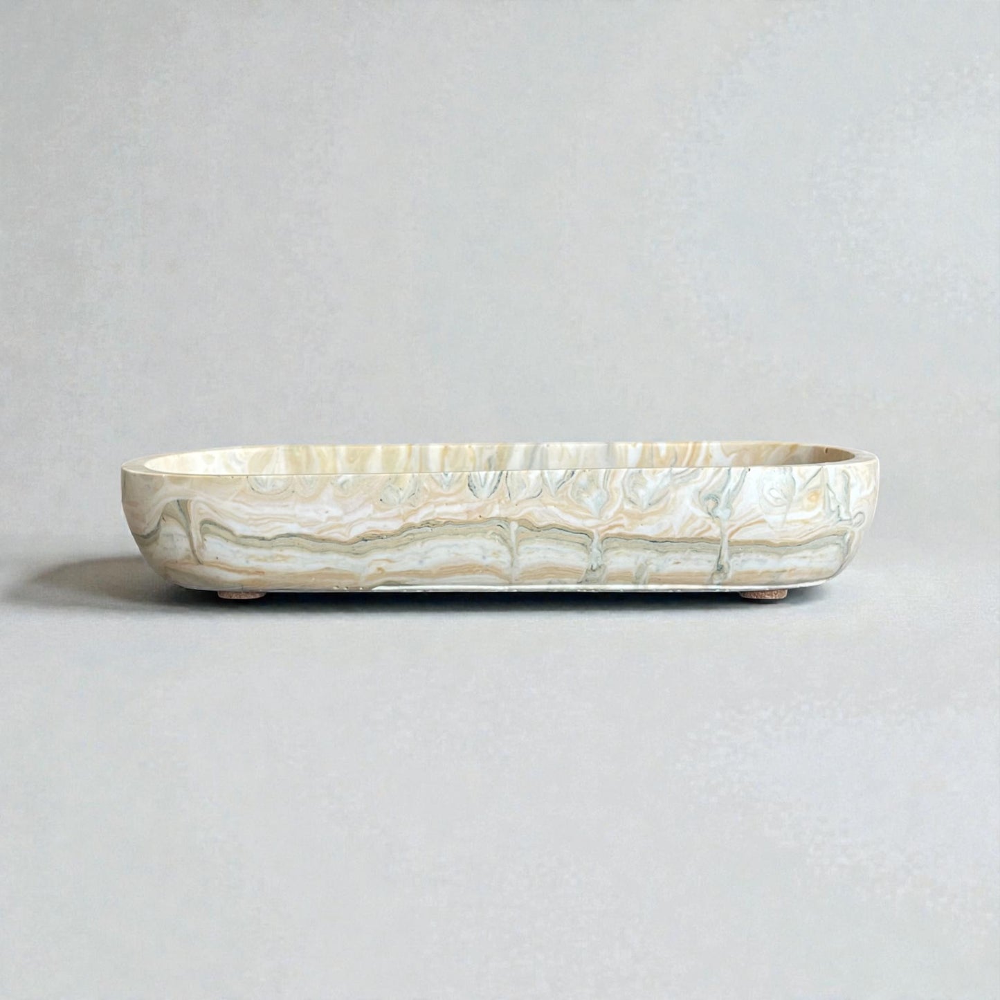 Accent Bowl | Orange-Yellow + Green