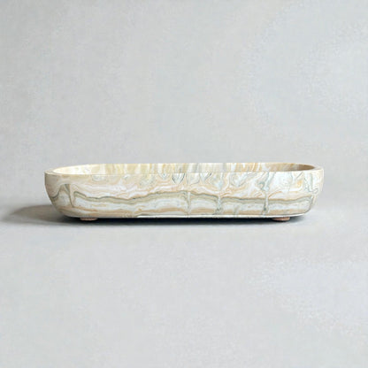 Accent Bowl | Orange-Yellow + Green