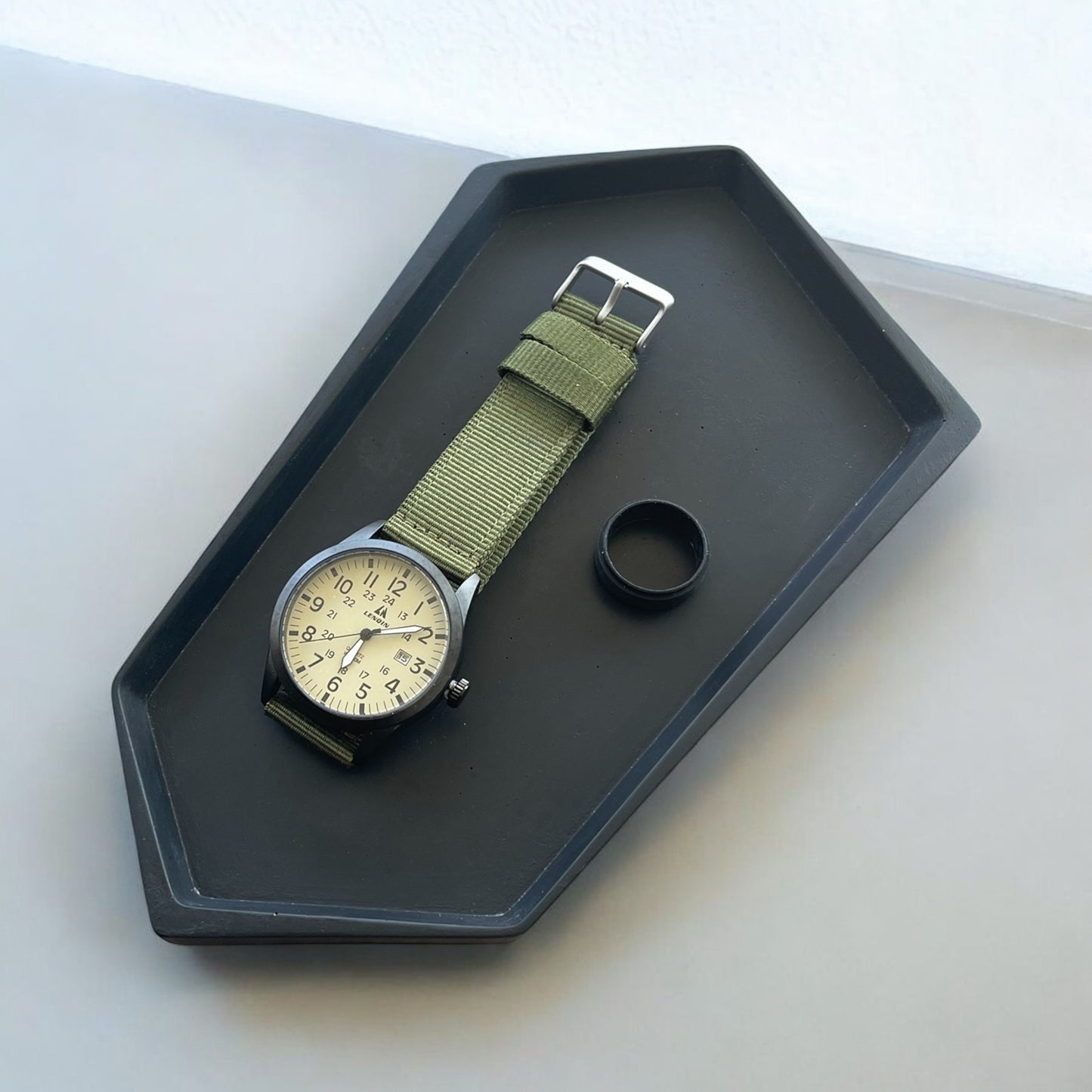 Small Accent Tray | Black