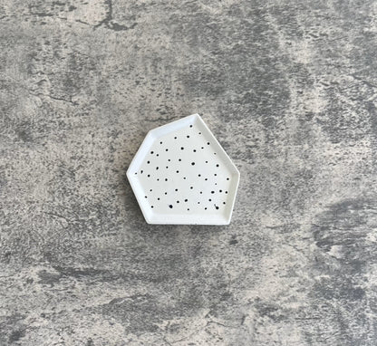 Geometric Trinket I | White + Black