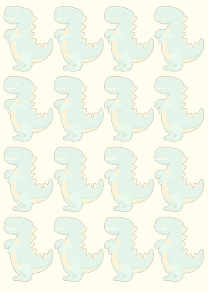 Dino Birthday Template | Instant Download | Canva Pro