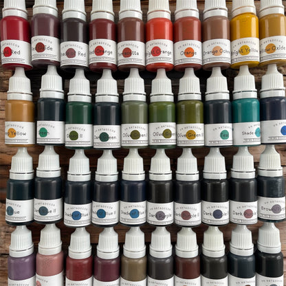 Jesmonite Pigments | Aqua Resin Pigments | Black, White, Grey