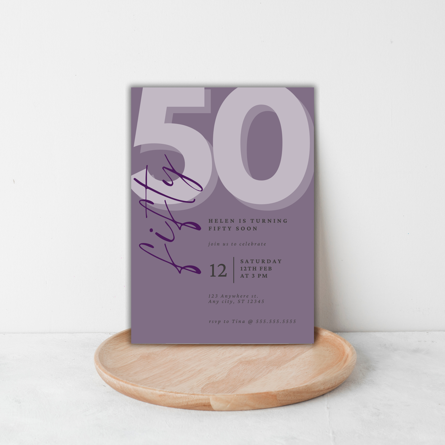 Milestone Birthday | Canva Template