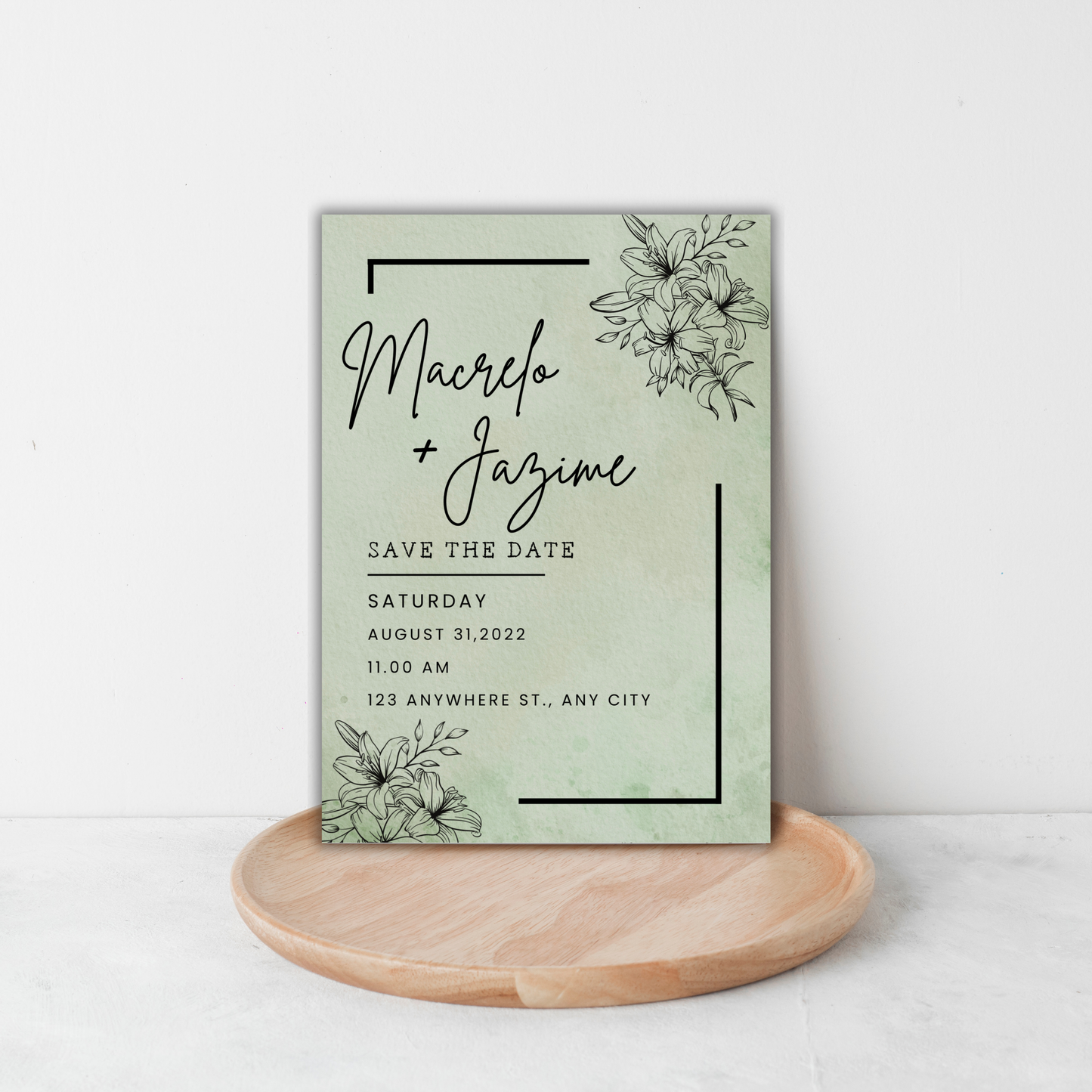 Save the Date | Canva Template