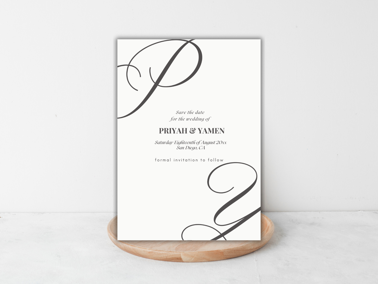 Save The Date | Canva Template