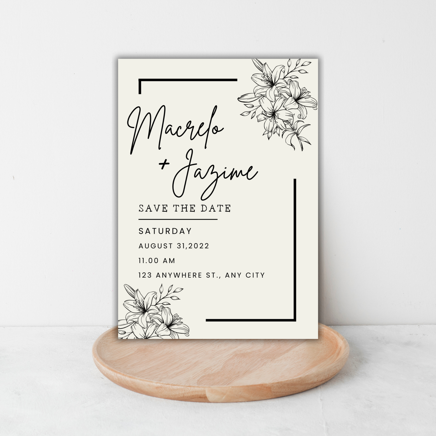 Save the Date | Canva Template