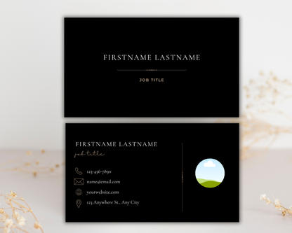 Modern Business Card Template | Canva Template