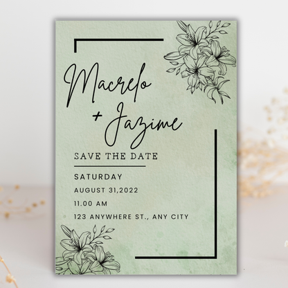 Save the Date | Canva Template