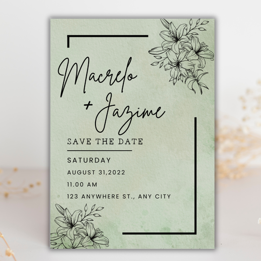 Save the Date | Canva Template