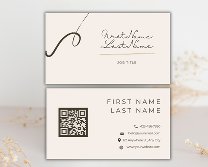 Minimalist Business Card | Canva Template