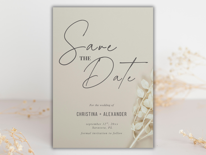 Save The Date | Canva Template