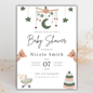 Baby Boy Shower Invite | Canva Template