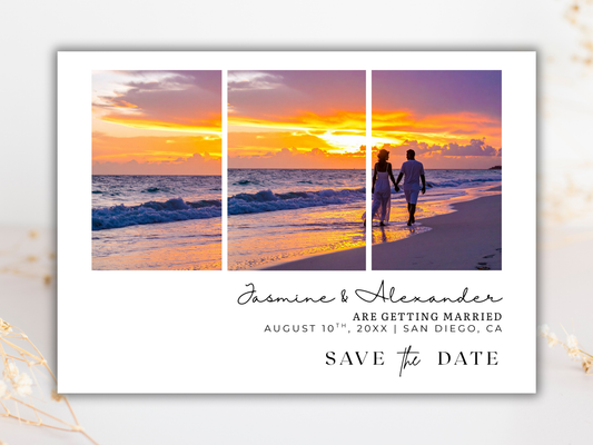 Save The Date | Canva Template