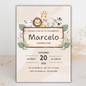 Jungle Birthday Invite | Canva Template