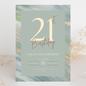 Green Birthday Invitation Template | Canva Template