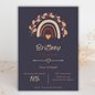 Girls Boho Birthday Invite | Canva Template