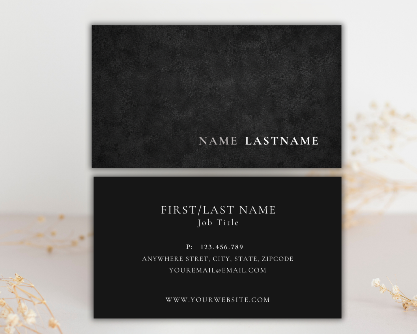 Editable Modern Business Card Template |  Canva Template