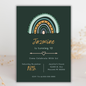 Boho Rainbow Invite | Canva Template