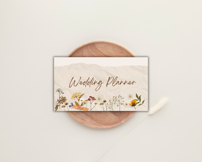 Wedding Planner Business Card | Canva Template