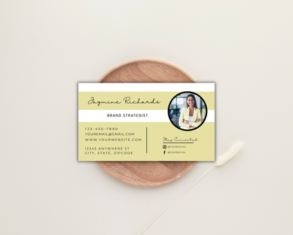 Modern Business Card | Canva Template