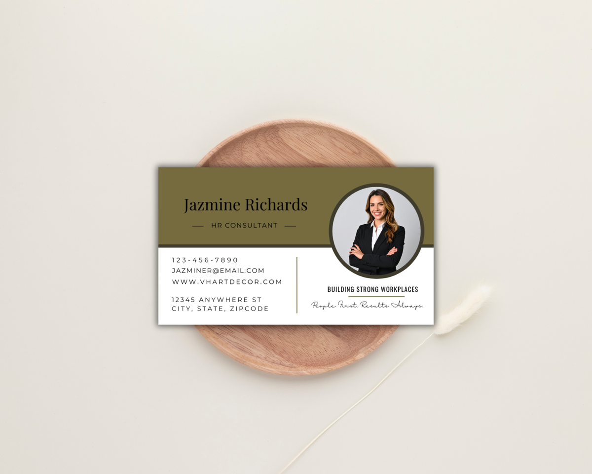Professional Business Card | Canva Template
