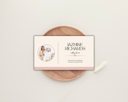 Wedding Planner Business Card | Canva Template