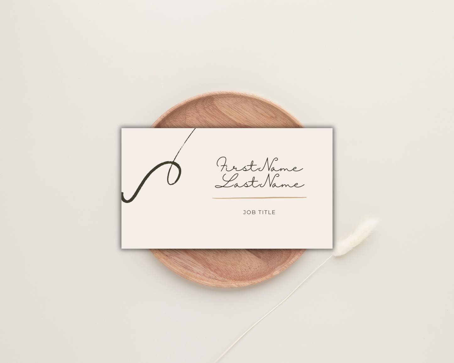 Minimalist Business Card | Canva Template