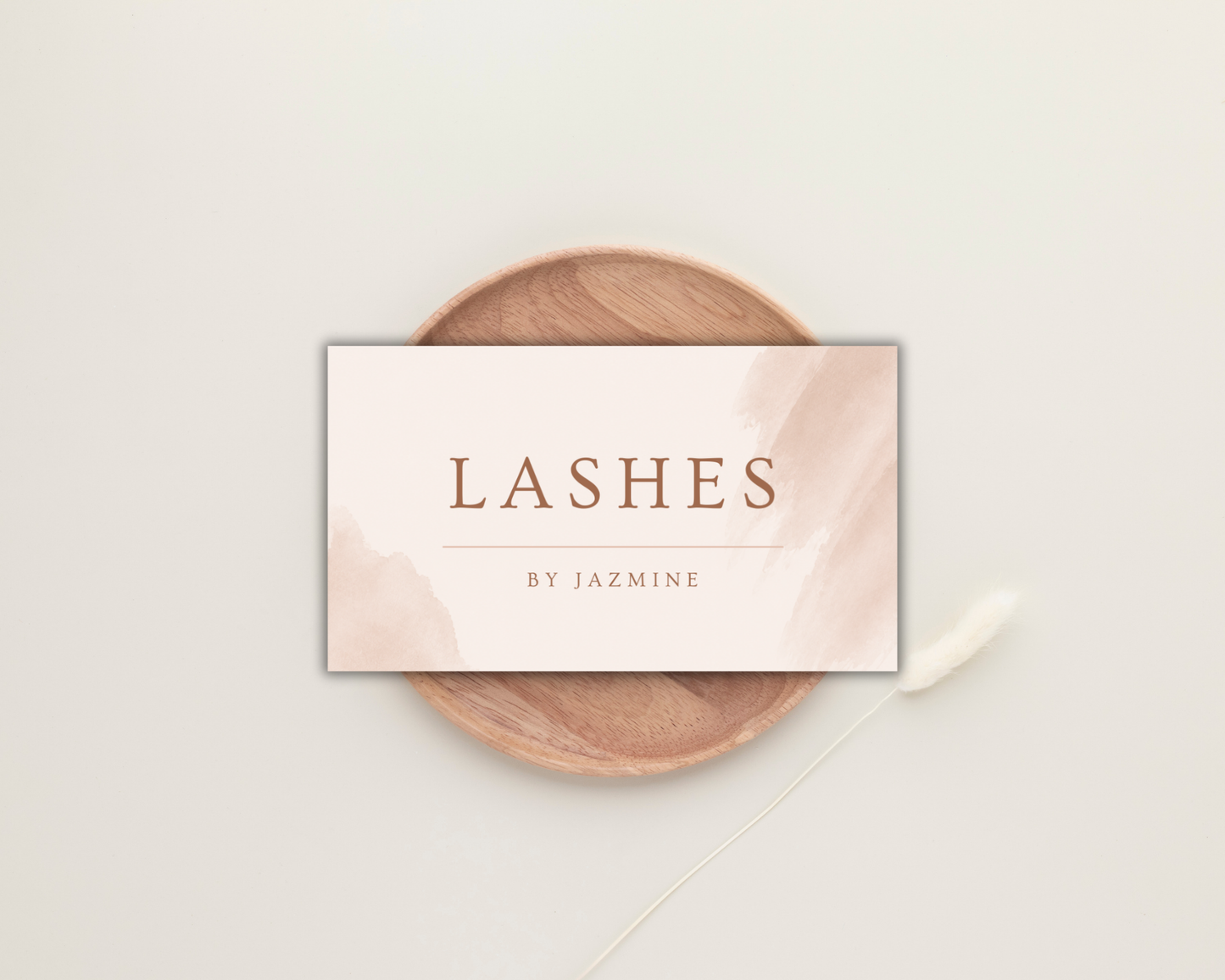 Lash Artist Business Card | Canva Template