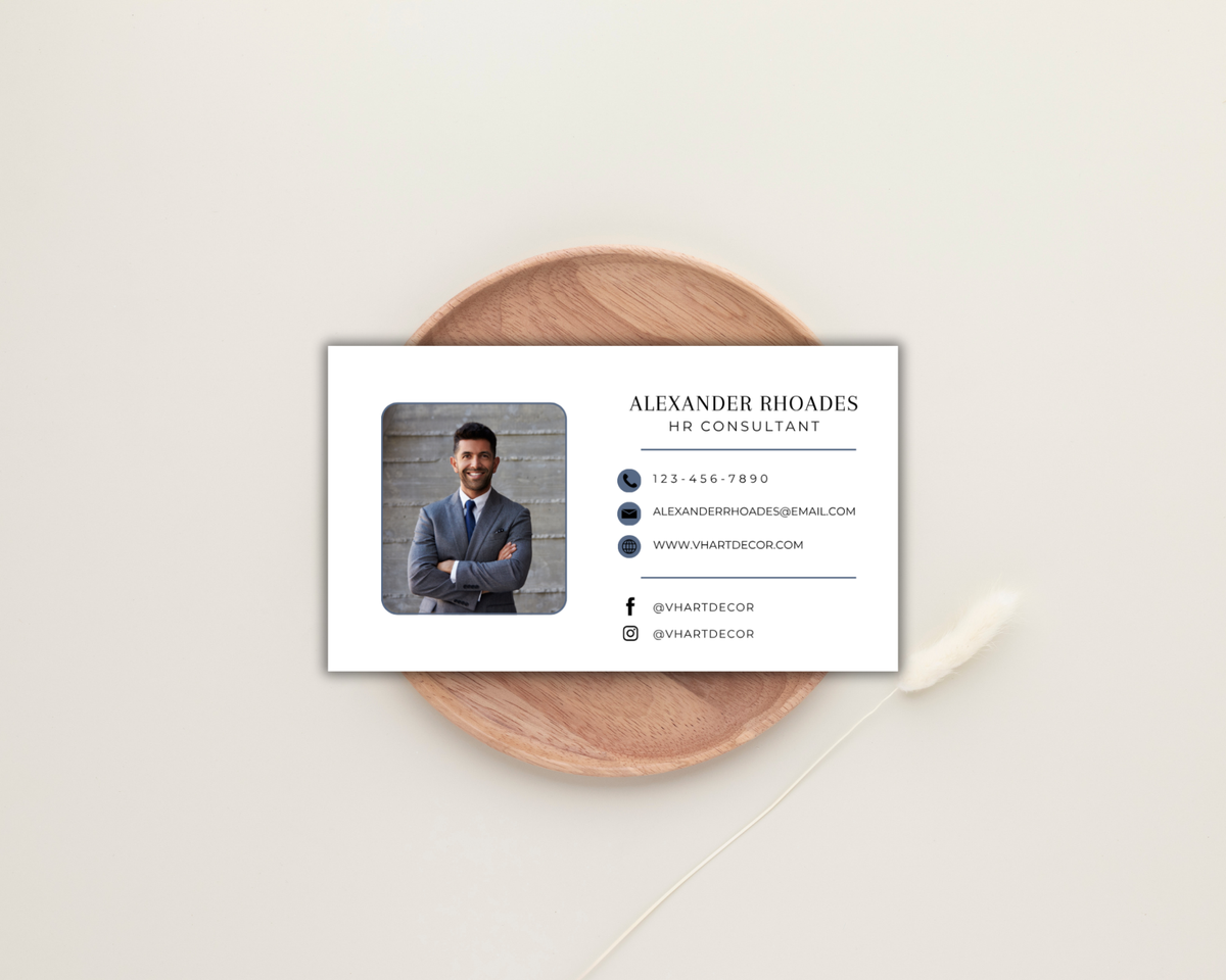 Professional Business Card | Canva Template
