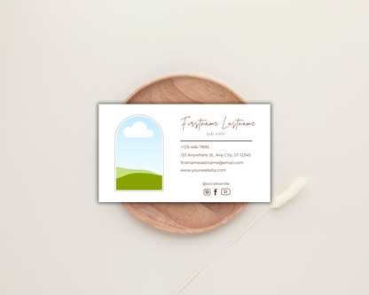 Modern Business Card | Canva Template