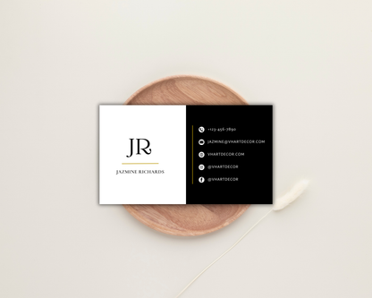 Minimalist Business Card | Canva Template