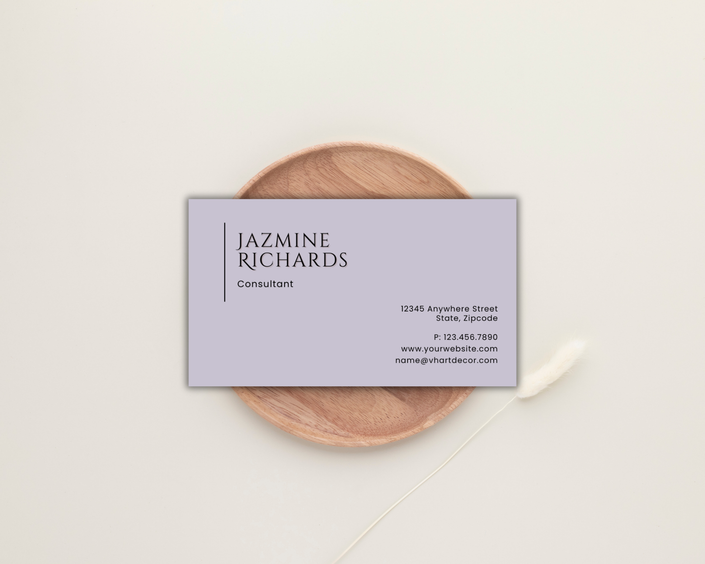 Consultant Business Card | Canva Template