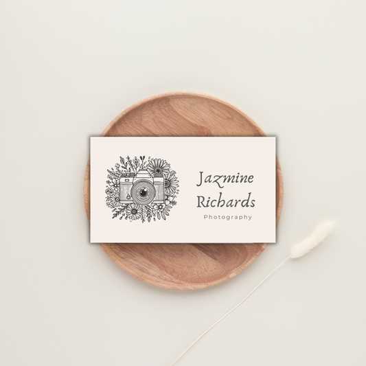 Modern Business Card Template | Vintage Photography
