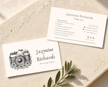 Vintage Photography Template | Canva Template