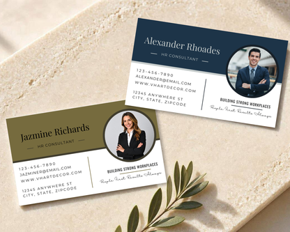 Professional Business Card | Canva Template