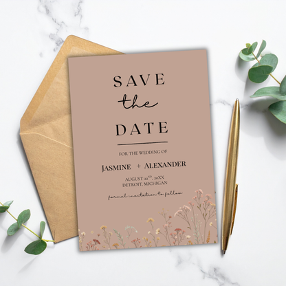 Save The Date | Canva Template