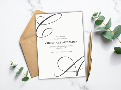 Save The Date | Canva Template