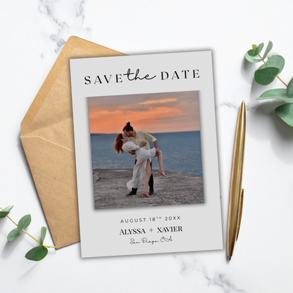Save The Date | Canva Template