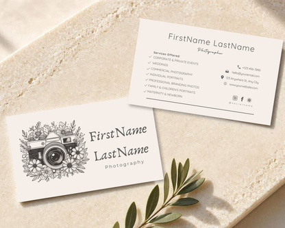 Vintage Photography Template | Canva Template