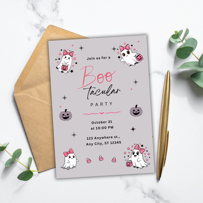 Halloween Party  Invite | Canva Template