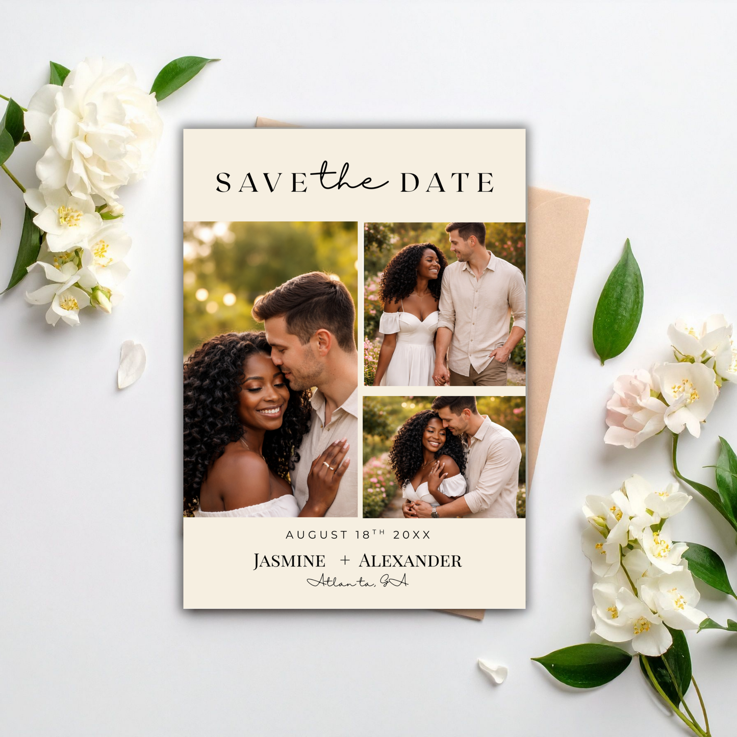 Save The Date | Canva Template