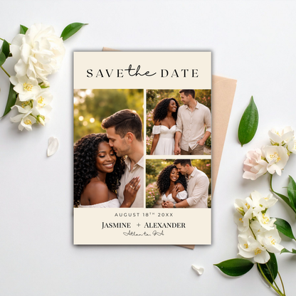 Save The Date | Canva Template