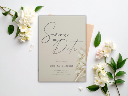 Save The Date | Canva Template