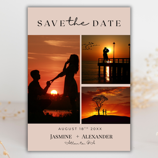 Save The Date | Canva Template