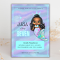 Mermaid Birthday Invite | Canva Template
