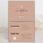 Jesmonite Care Card | Canva Template