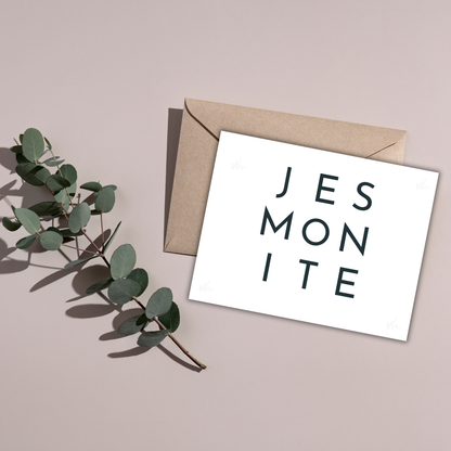 Jesmonite Care Card | Canva Template
