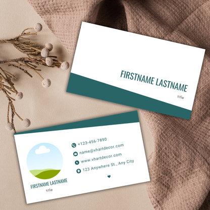 Minimal Business Card | Canva Template