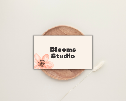 Florist Business Card | Canva Template