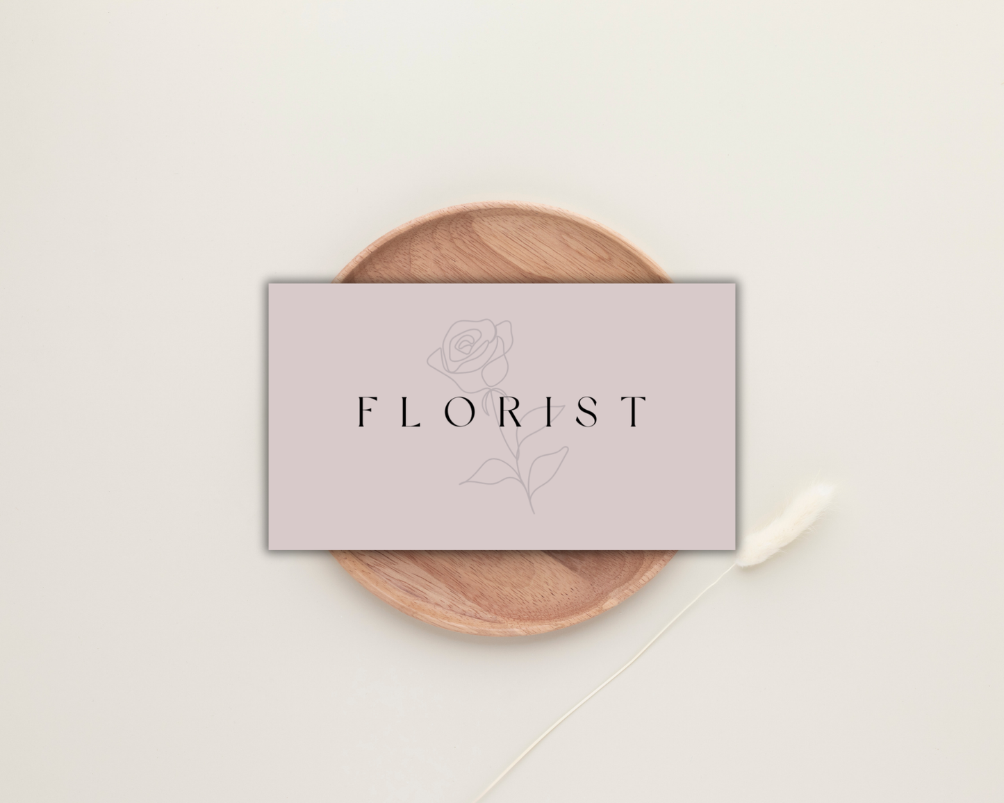 Floral Business Card | Canva Template